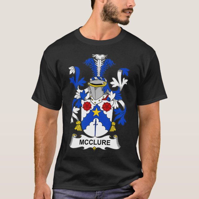 Camiseta McClure Coat of Arms Family Crest (Anverso)