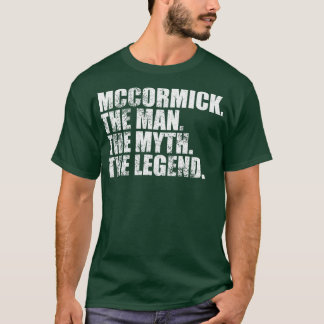 Camiseta MccormickMccormick Nombre de la familia Mccormick
