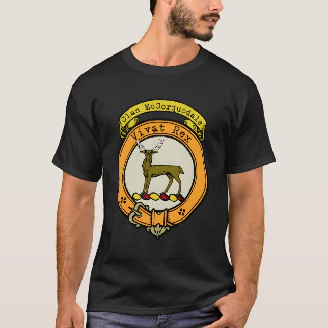 Camiseta Mccorquodale Clan Escudo escocés (Anverso)