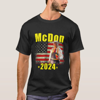Camiseta Mcdon Divertido Donald Trump Patatas Fritas Cocina