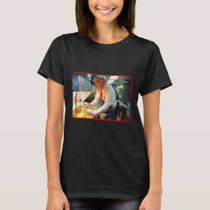 Camiseta Mcdon Divertido Donald Trump Patatas Fritas Cocina