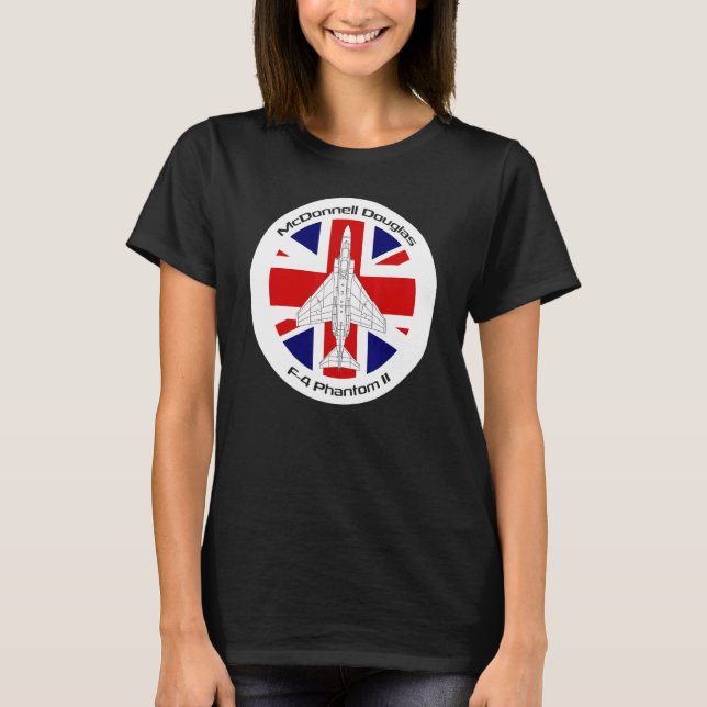 Camiseta Mcdonnell Douglas F 4 Phantom Ii Uk (Anverso)