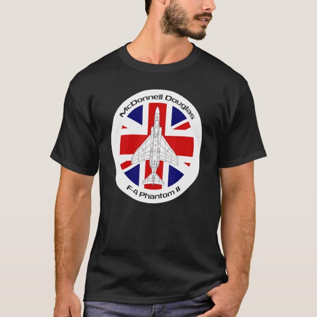Camiseta Mcdonnell Douglas F 4 Phantom Ii Uk (Anverso)