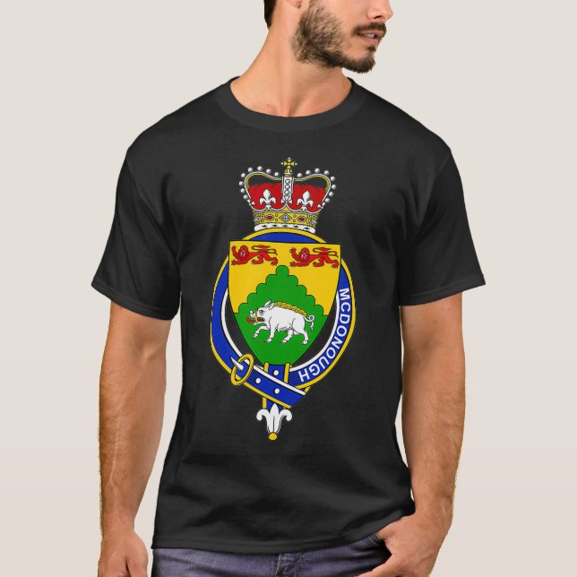 Camiseta McDonough Coat of Arms Family Crest (Anverso)