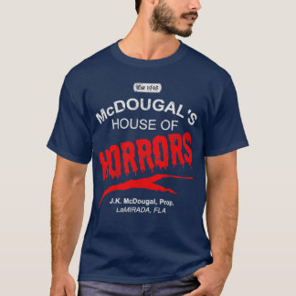 Camiseta McDougals House of Horrors angustiada