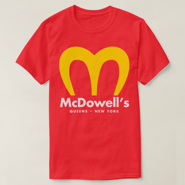 Camiseta McDowells (Diseño del anverso)