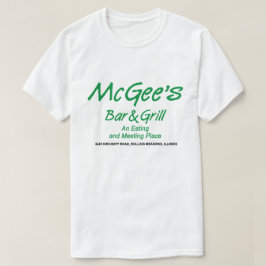 Camiseta McGee's Bar & Grill, Rolling Meadows, Illinois