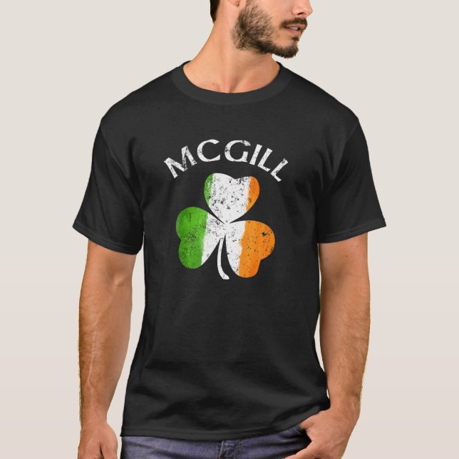 Camiseta McGill Irish Family Name T Shirt (Anverso)