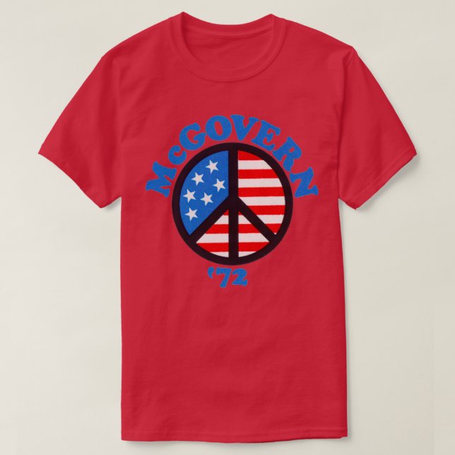 Camiseta McGovern 1972 Presidente (Diseño del anverso)