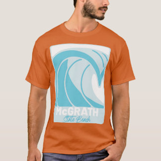 Camiseta McGrath State Beach California Atlantic Ocean C