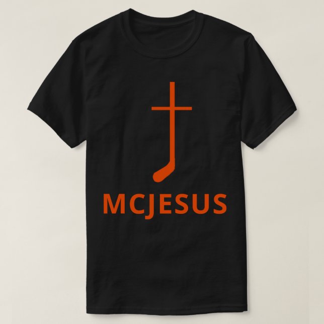 Camiseta McJesus Sticker (Diseño del anverso)