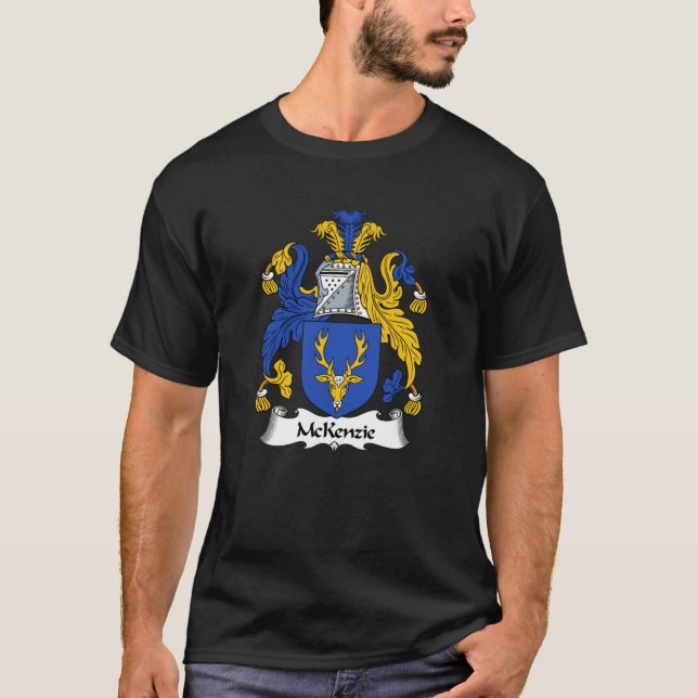 Camiseta McKenzie Escudo de Armas Crest familiar McKenzie (Anverso)