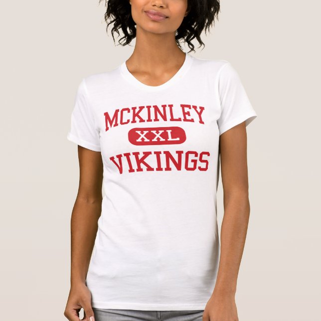 Camiseta McKinley - Vikingos - centro - Racine Wisconsin (Anverso)