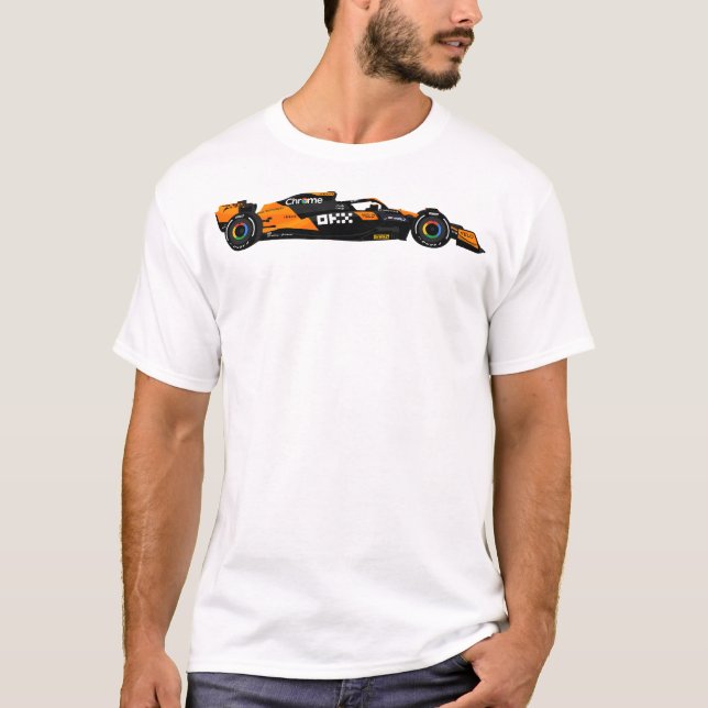 Camiseta Mclaren Mcl38 2024 F1 Car Livery Norris (Anverso)
