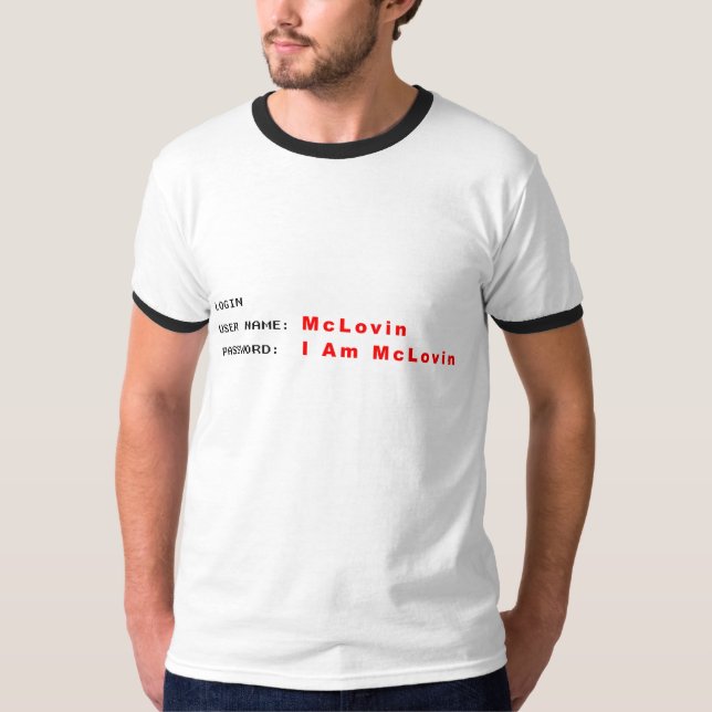 Camiseta McLovin (Anverso)