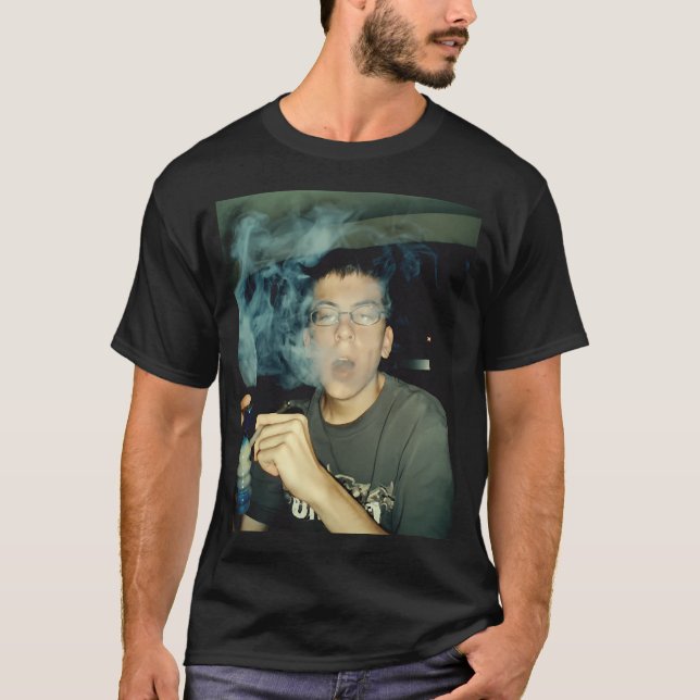 Camiseta Mclovin Smoking Weed (Anverso)