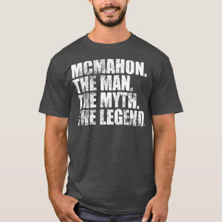 Camiseta McmahonMcmahon apellido Mcmahon apellido Mcmah
