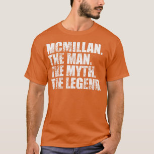 Camiseta McmillanMcmillan Nombre de la familia Mcmillan ape
