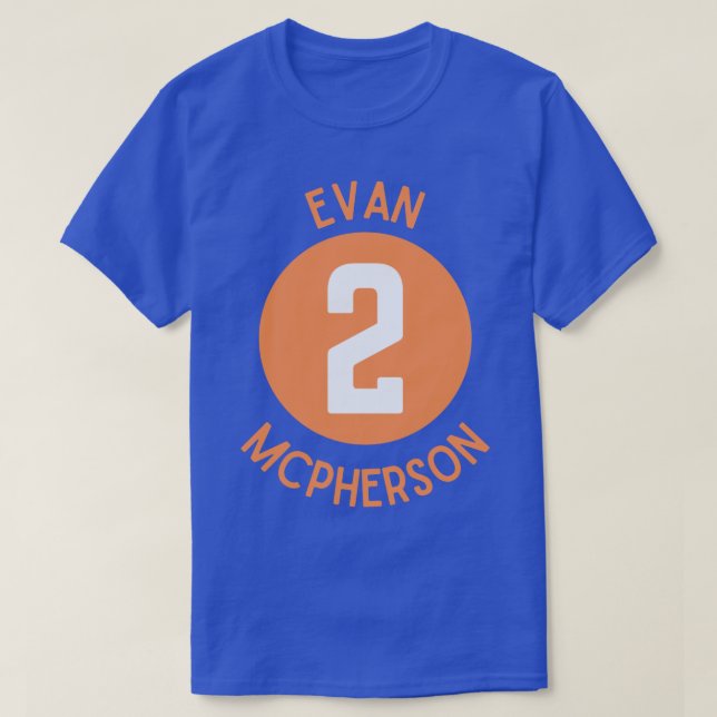 Camiseta mcpherson evan (Diseño del anverso)