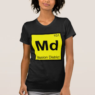 Camiseta Md - Distrito Mission San Francisco Química
