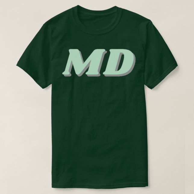 Camiseta MD light green 1 (Diseño del anverso)