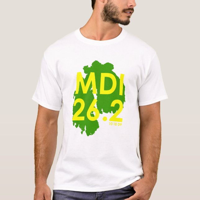 CAMISETA MDI 26,2 - 2009 (Anverso)