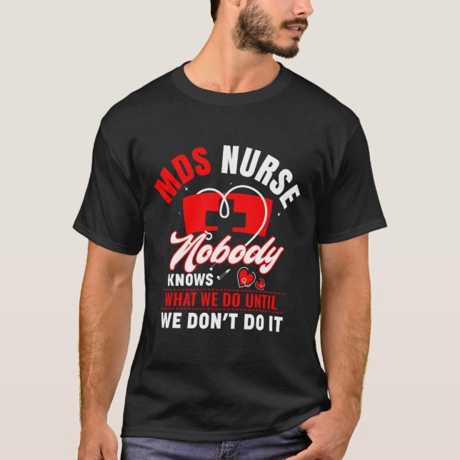 Camiseta Mds Enfermeras Funny Mds Enfermería Mds Enfermeras (Anverso)