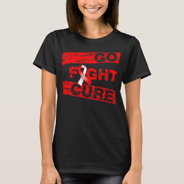 Camiseta MDS Go Fight Cure (Anverso)