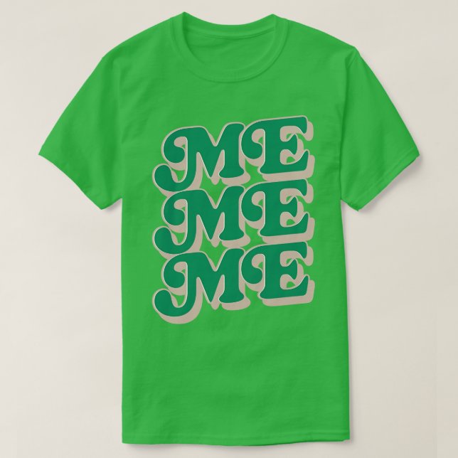 Camiseta Me (Diseño del anverso)