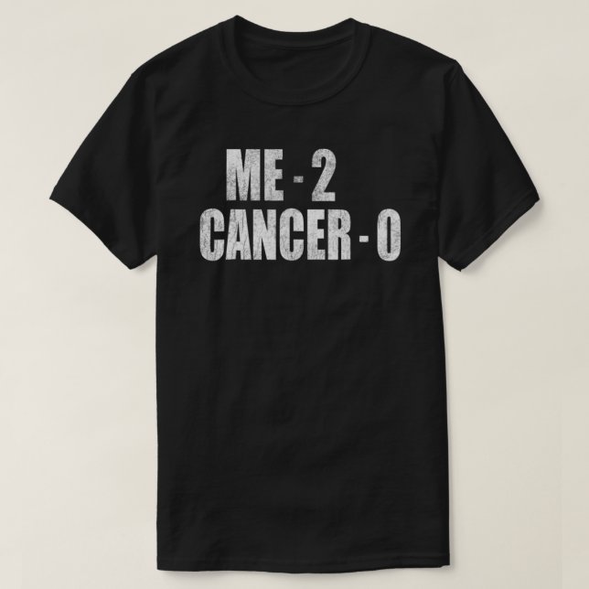 Camiseta Me 2 Cancer 0 Conciencia sobre el cáncer Gif Class (Diseño del anverso)