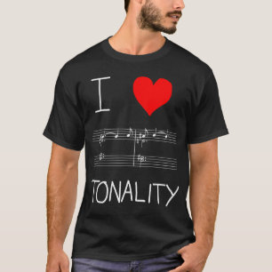Camiseta Me <3 tonalidad acorde de Tristan (líneas blancas,