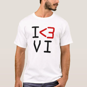 Camiseta Me <3 VI