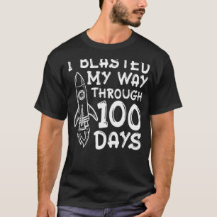 Camiseta Me abrasé camino a lo largo de 100 días