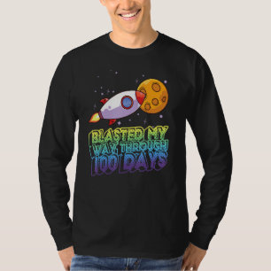 Camiseta Me abrasé camino a lo largo de 100 días