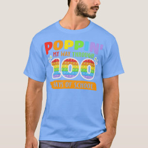 Camiseta Me abriré camino a través de los 100 días del cole