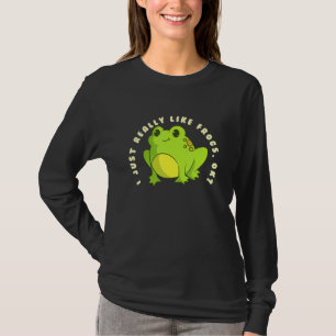 Camiseta Me Acaban De Gustar Las Ranas Niños Animal Rana Li