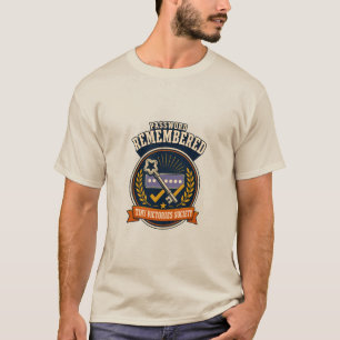 Camiseta Me Acordé de la Contraseña Insignia de Humor Retro