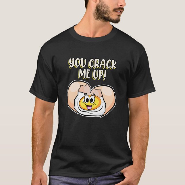 Camiseta ¡Me Agarras! Huevo gracioso con humor para decir (Anverso)