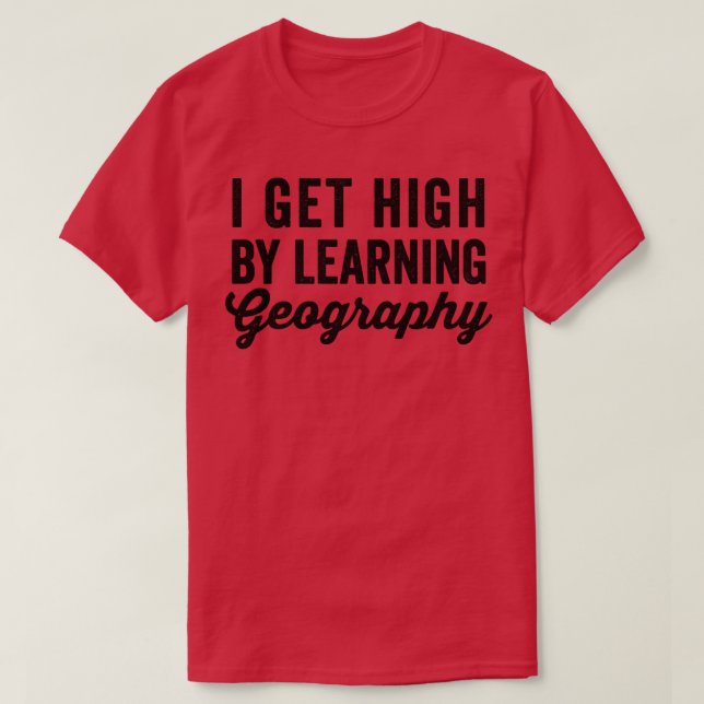 Camiseta Me Alcanzo Aprendiendo Geografía 1 (Diseño del anverso)