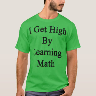 Camiseta Me Alcanzo Aprendiendo Matemáticas