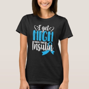 Camiseta Me Alcanzo Entonces Tomo Insulina Tipo 1 Diab Tipo