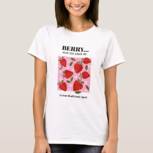 Camiseta Me Alegra que Me Hayas Elegido como tu Agente Inmo