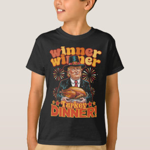 Camiseta Me alegra que Trump ganara el pavo de Acción de Gr