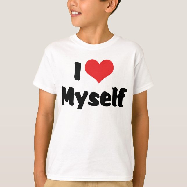 Camiseta Me amo a mí mismo (Anverso)