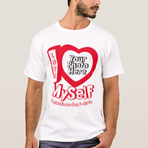 Camiseta Me amo a mí mismo San Valentín lindo gracioso