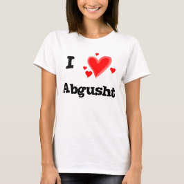 Camiseta Me amo Abgusht Sopa Persa De Ternera