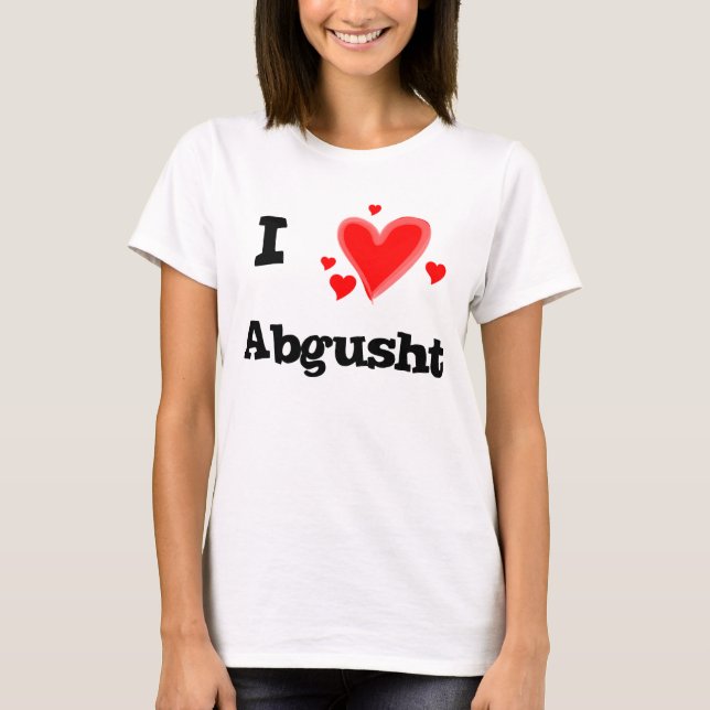 Camiseta Me amo Abgusht Sopa Persa De Ternera (Anverso)
