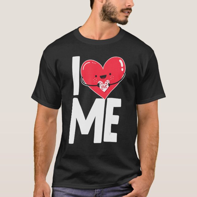 Camiseta Me Amo El Corazón Yo Mismo Amor (Anverso)