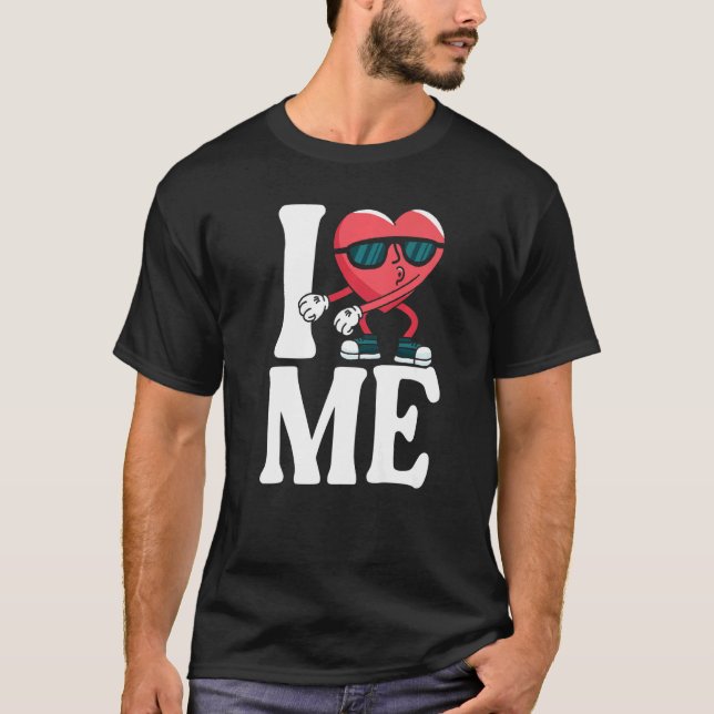 Camiseta Me Amo El Corazón Yo Mismo Amor 1 (Anverso)