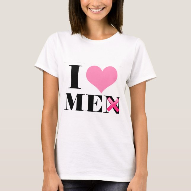 Camiseta Me amo (los hombres) (Anverso)